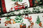 Preview: Designer-Baumwollstoff Winter Forest Repeating Stripe (10 cm)